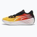 PUMA All-Pro Nitro Showtime scarpe da basket da uomo giallo sfrigolio/viola glimmer 9