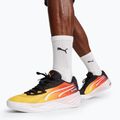 PUMA All-Pro Nitro Showtime scarpe da basket da uomo giallo sfrigolio/viola glimmer 13