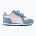 PUMA Cabana Racer SL 20 V Inf scarpe da bambino sussurro di rosa/puma bianco/azzurro 2