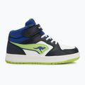 Scarpe da bambino KangaROOS K-CP Hogan EV dark navy/lime 2