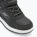 KangaROOS K-CPI Kalino Mid EV nero jet / grigio acciaio scarpe da bambino 7