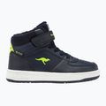 Scarpe KangaROOS per bambini K-CP Bound Mid EV navy scuro / lime