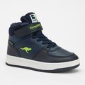 Scarpe KangaROOS per bambini K-CP Bound Mid EV navy scuro / lime