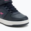 KangaROOS scarpe da bambino K-CP Bound Mid EV blu scuro/rosa 7