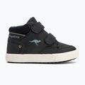 KangaROOS KaVu Primo V nero jet / grigio acciaio scarpe da bambino 2