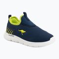 Scarpe per bambini KangaROOS K-ETK Dunnart dark navy/lime
