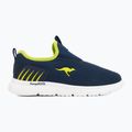 Scarpe per bambini KangaROOS K-ETK Dunnart dark navy/lime 2