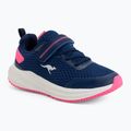 Scarpe per bambini KangaROOS K-RDK Fam EV bellewether blue/neon pink