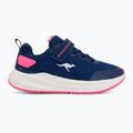 Scarpe per bambini KangaROOS K-RDK Fam EV bellewether blue/neon pink 2