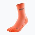 CEP Calze a compressione da donna Ultralight Mid Cut corallo/crema