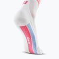 CEP Miami Vibes 80's white/pink sky calzini da corsa a compressione da uomo 6