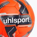 Pallone da Calcio uhlsport 290 Ultra Lite Addglue fluo arancione/marino/silber dimensioni 3 3