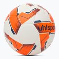 Pallone da Calcio uhlsport 290 Ultra Lite Addglue bianco / arancio fluo / marina dimensioni 5 2