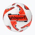 Pallone da Calcio uhlsport 290 Ultra Lite Addglue bianco / arancio fluo / marina dimensioni 5