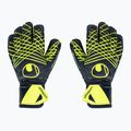 Uhlsport Prediction Soft Pro guanti da portiere nero/bianco/arancio fluo