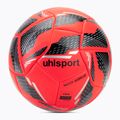 Calcio uhlsport Match Addglue fluo rosso / marina / argento dimensioni 5