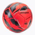 Calcio uhlsport Match Addglue fluo rosso / marina / argento dimensioni 5 2
