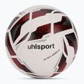 Uhlsport Attack Addglue calcio bianco / nero / rosso fluo dimensioni 4