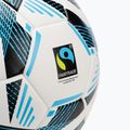 Uhlsport Fairtrade Top Training Addglue calcio bianco/nero/blu fluo taglia 5 3