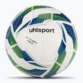Calcio uhlsport 350 Lite Match Addglue bianco / blu scuro / giallo fluo dimensioni 4