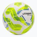 Calcio uhlsport 350 Lite Addglue bianco / giallo fluo / blu scuro dimensioni 4 2