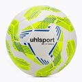 Calcio uhlsport 350 Lite Addglue bianco / giallo fluo / blu scuro dimensioni 5