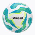 Calcio uhlsport Lite Soft 350 bianco / azzurro / giallo fluo dimensioni 5