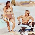 Surfskate skateboard Carver C7 Raw 31" Resina 2022 Completo blu e bianco C1013011135 9