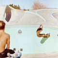Surfskate skateboard Carver CX Raw 31" Resina 2022 Completo blu e bianco C1012011135 10