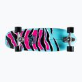 Surfskate skateboard Carver C7 Raw 31" JOB Blue Tiger 2022 Completo blu e rosa C1013011140