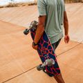 Surfskate skateboard Carver C7 Raw 31" Kai Lava 2022 Completo rosso-viola C1013011142 9