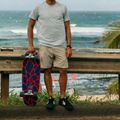 Surfskate skateboard Carver C7 Raw 31" Kai Lava 2022 Completo rosso-viola C1013011142 13
