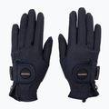 Guanti da equitazione Hauke Schmidt Un tocco di classe blu navy 3
