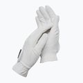 Guanti da equitazione Hauke Schmidt Un tocco di MagicTack ohne Patches bianco