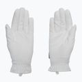 Guanti da equitazione Hauke Schmidt Un tocco di MagicTack ohne Patches bianco 2