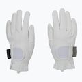 Guanti da equitazione Hauke Schmidt Un tocco di MagicTack ohne Patches bianco 3