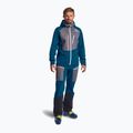 Giacca softshell da uomo ORTOVOX Pordoi blu petrolio 2