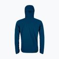 Giacca softshell da uomo ORTOVOX Pordoi blu petrolio 7