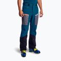 Pantaloni softshell da uomo ORTOVOX Pordoi blu petrolio