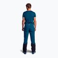 Pantaloni softshell da uomo ORTOVOX Pordoi blu petrolio 3