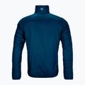 Giacca ibrida ORTOVOX Swisswool da uomo Piz Boval blu petrolio 9