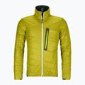 Giacca ibrida ORTOVOX Swisswool da uomo Piz Boval verde pino