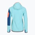 Giacca softshell donna ORTOVOX Berrino con cappuccio cascata di ghiaccio 2