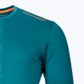Manica lunga termoattiva da uomo ORTOVOX 185 Rock'N'Wool verde pacifico 2
