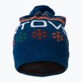 ORTOVOX Berretto invernale in maglia nordica blu petrolio 2
