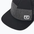 Cappello da baseball Ortovox Logo Air Trucker nero raven 3