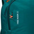 Zaino da sci ORTOVOX Free Rider 22 l verde pacifico 4