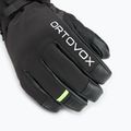 Guanti da sci da uomo ORTOVOX Merino Mountain nero raven 4