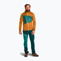 Felpa da uomo ORTOVOX Fleece Grid Hoody sly fox trekking 2