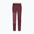 Pantaloni softshell da donna ORTOVOX Brenta winetasting 4